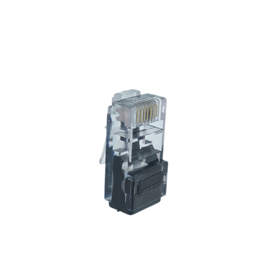 Συνδέτης καλωδίου προστασίας Ethernet Cat5e RJ45 Modular Plug Jack Socket 8P8C 8 θέση με αντίσταση 120 Ωμ